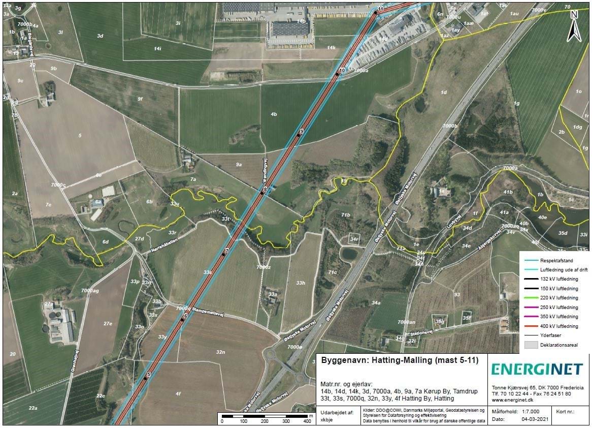 Højspændingsledning